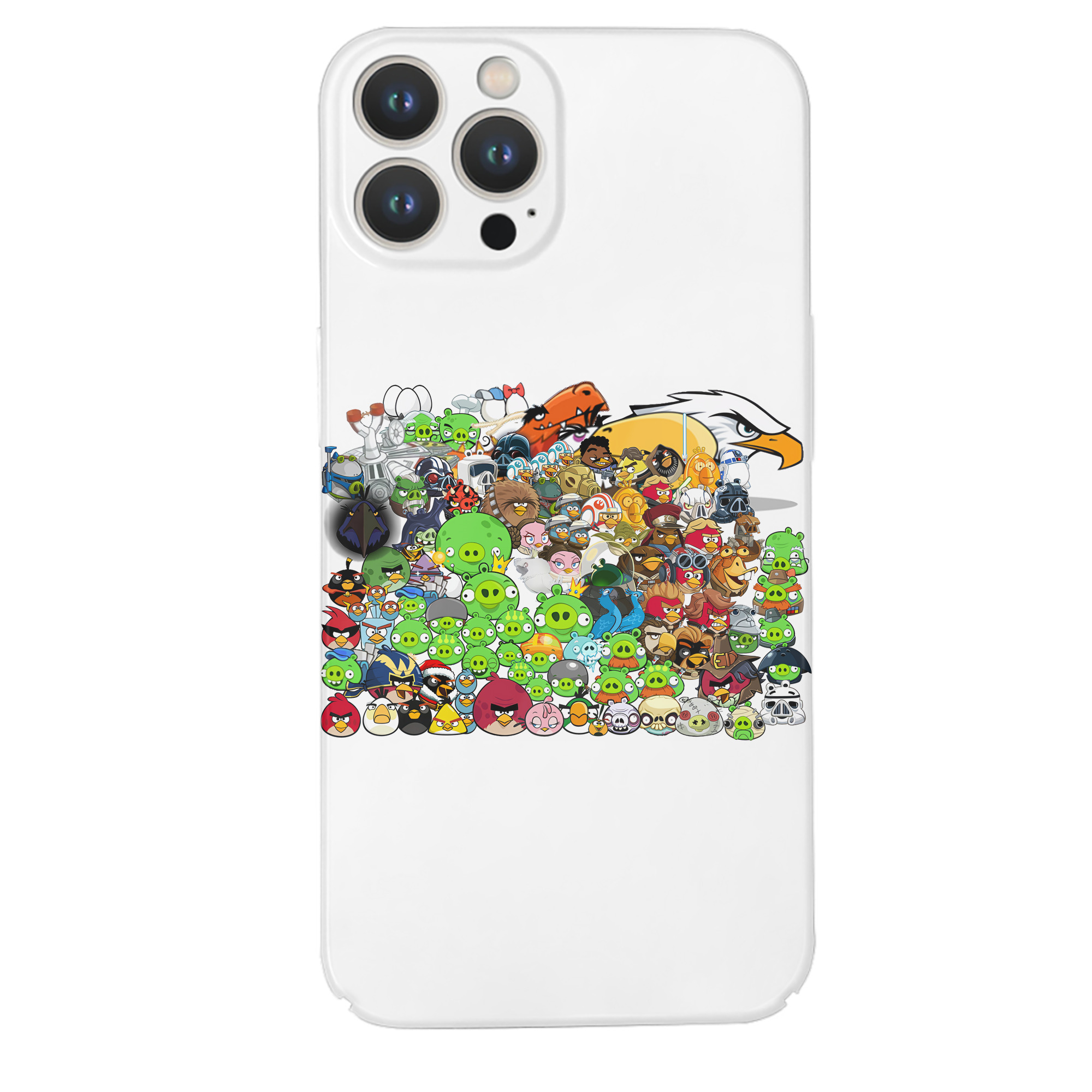 （画像用） Angry Birds アングリーバード 【iPhone 14シリーズ対応】ハードケース